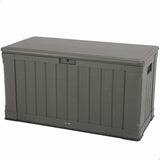 Outdoor Chest Lifetime Brown 440 L Plastic 127 x 64 x 67 cm-0