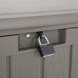 Outdoor Chest Lifetime Brown 440 L Plastic 127 x 64 x 67 cm-1