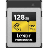 SD Memory Card Lexar LCXEXPR128G-RNENG 128 GB-0