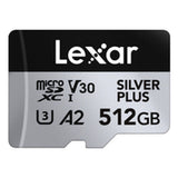 Micro SD Memory Card with Adaptor Lexar LMSSIPL512G-BNANG 512 GB-1