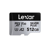 Micro SD Memory Card with Adaptor Lexar LMSSIPL512G-BNANG 512 GB-9