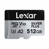 Micro SD Memory Card with Adaptor Lexar LMSSIPL512G-BNANG 512 GB-8