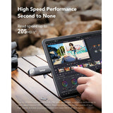 Micro SD Memory Card with Adaptor Lexar LMSSIPL512G-BNANG 512 GB-7