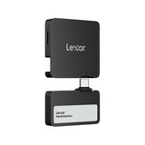 External Hard Drive Lexar LSL400S002T-RNBNG Black noir 2 TB SSD-0