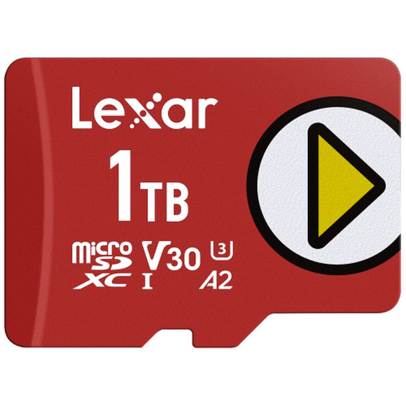 Micro SD Memory Card with Adaptor Lexar LMSPLAY001T-BNSNG 1 TB-0