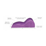 Sex Combo Wedge Cushion XR Lilac-5