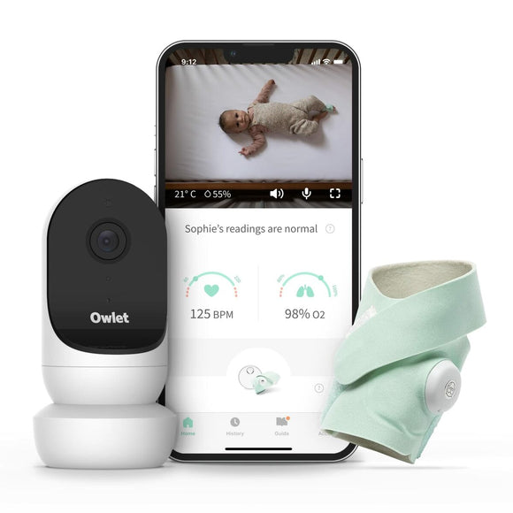 Baby Monitor Owlet Smart Sock 3 + Cam 2-0