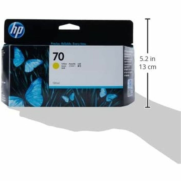 Original Ink Cartridge HP 70 Yellow-0