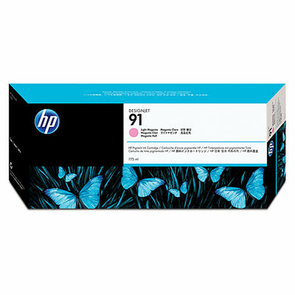 Original Ink Cartridge HP Nº91 Light Magenta-0