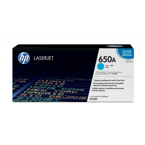 Toner HP 650A Cyan-0