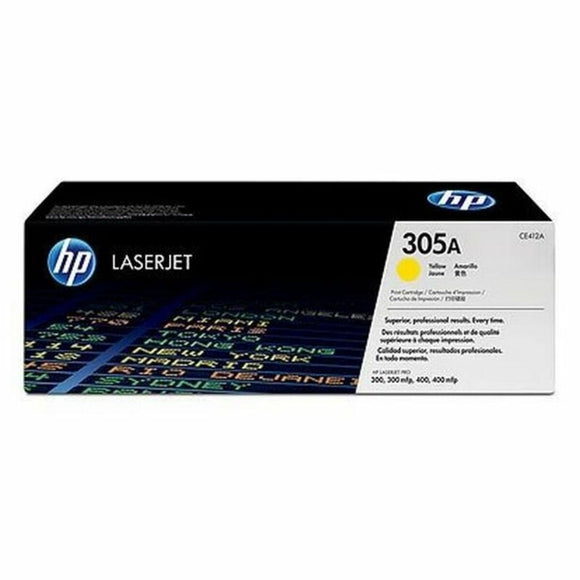 Original Toner HP CE412A Yellow-0