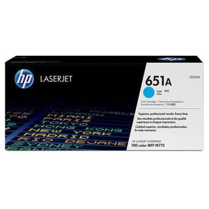 Original Toner HP 651A Black Cyan-0