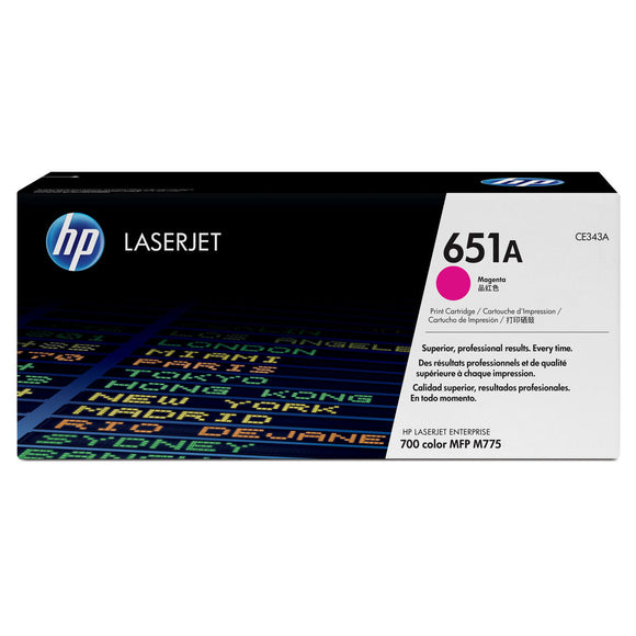 Original Toner HP CE343A Magenta-0