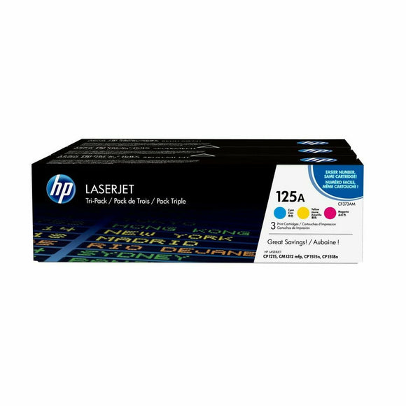 Toner HP CF373AM Yellow Multicolour-0