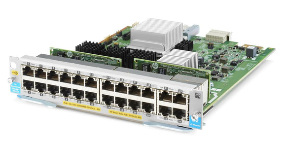 HPE Aruba J9991A Expansion Module 20 Ports PoE+ 4 Ports 10GBASE-T-0