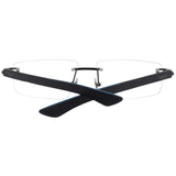 Men' Spectacle frame Longines LG5007-H-56002 Black ø 56 mm-2