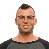 Men' Spectacle frame Omega OM5026-55020 Grey Ø 55 mm-1