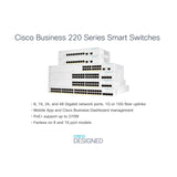 Switch CISCO CBS220-48P-4X-EU-4