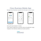 Switch CISCO CBS220-48P-4X-EU-3