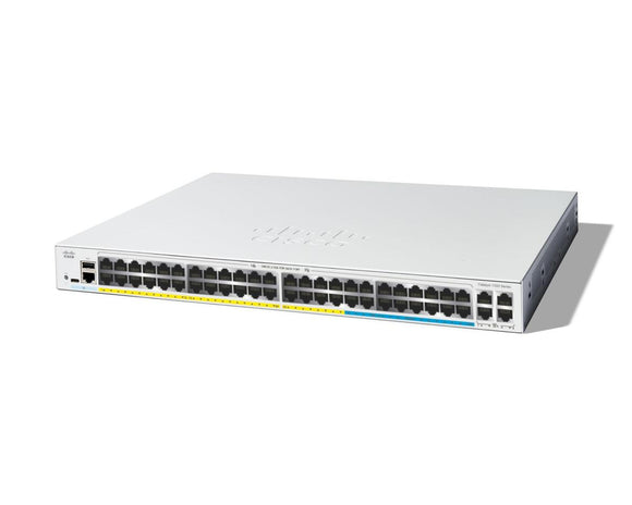 Cisco Catalyst C1300-48MGP-4X Layer 3 Switch 48 Ports Gigabit Ethernet-0