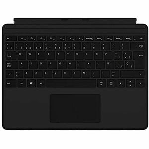Bluetooth Keyboard with Support for Tablet Microsoft QJX-00012 Black Spanish Spanish Qwerty QWERTY-0