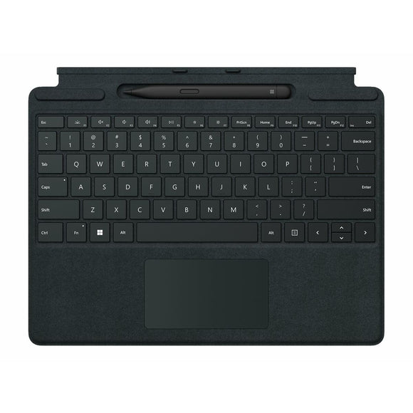 Bluetooth Keyboard with Support for Tablet Microsoft Surface Pro Signature Black German QWERTZ-0