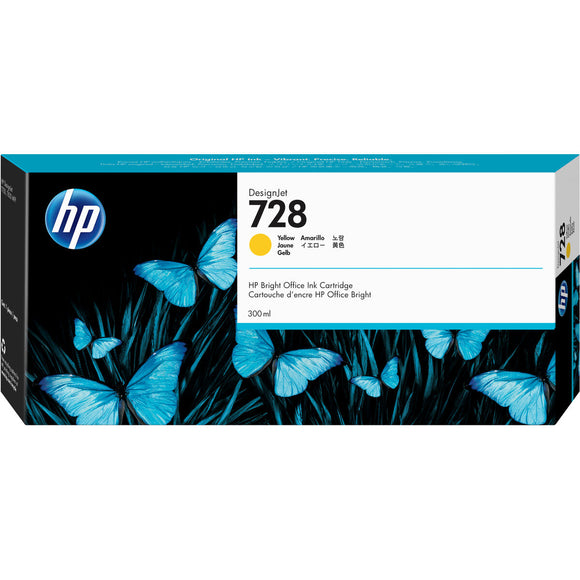 Original Ink Cartridge HP HP 728 Yellow-0