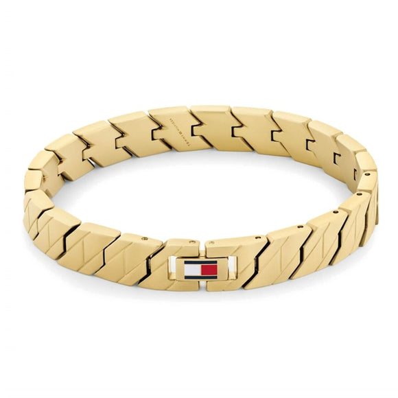 Men's Bracelet Tommy Hilfiger 1697258 Golden-0