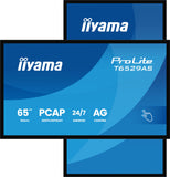 iiyama Kiosk Monitor T6529AS-B1AG 64.5" 4K Android 24/7 LED Touch