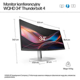 HP Monitor 734pm Series 7 Pro 34" WQHD Conference Thunderbolt 4