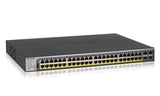 NETGEAR GS752TP Managed Switch L2/L3 PoE Gigabit 1U Black