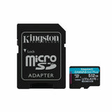 Micro SD Memory Card with Adaptor Kingston SDCG4/512GB 512 GB-3