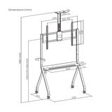 TV Mount Aisens FT86FE-369 55" 100" 120 kg-1
