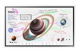 Samsung WM55B Interactive Whiteboard 55" 4K Touchscreen Gray-White