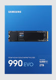 Samsung SSD 990 EVO 2TB M.2 PCIe 4.0 NVMe V-NAND TLC