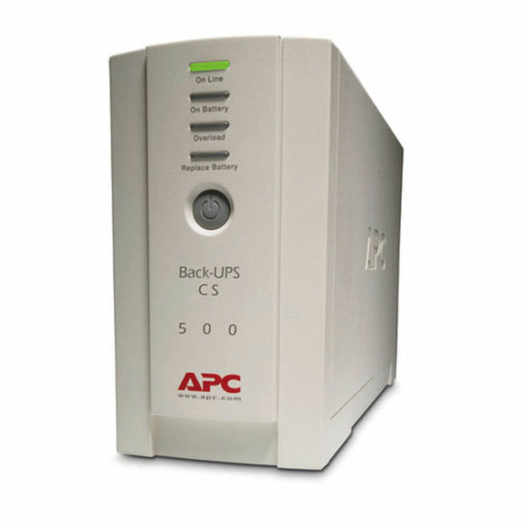 Uninterruptible Power Supply System Interactive UPS APC BK500EI 300 W 500 VA-0