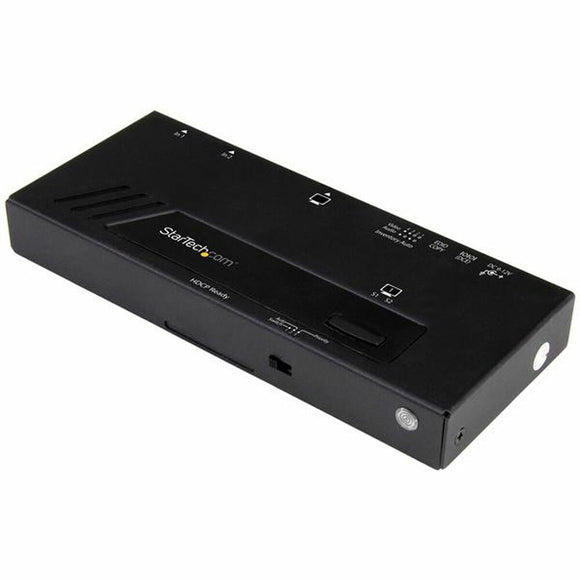 HDMI switch Startech VS221HD4KA Blue Black-0