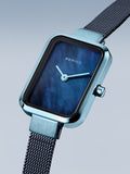 Bering Watch 14520-398 Quartz 3 ATM Sapphire Glass Chronograph Official Box