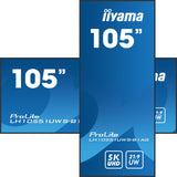 iiyama LH10551UWS-B1AG 104.7" 5K LED Digital Signage 24/7