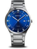 Bering Watch 15139-707 Gent Quartz 10 ATM Sapphire Glass Date Official Box