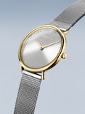 BERING Ladies Watch 15729-010 Quartz 3 ATM Sapphire Glass Chronograph Official Box