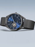 Bering Watch 16743-227 Gent Quartz 3 ATM Sapphire Glass Date 46 mm Official Box