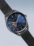 Bering Watch 16743-227 Gent Quartz 3 ATM Sapphire Glass Date 46 mm Official Box