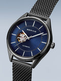 Bering Watch 16743-227 Gent Quartz 3 ATM Sapphire Glass Date 46 mm Official Box