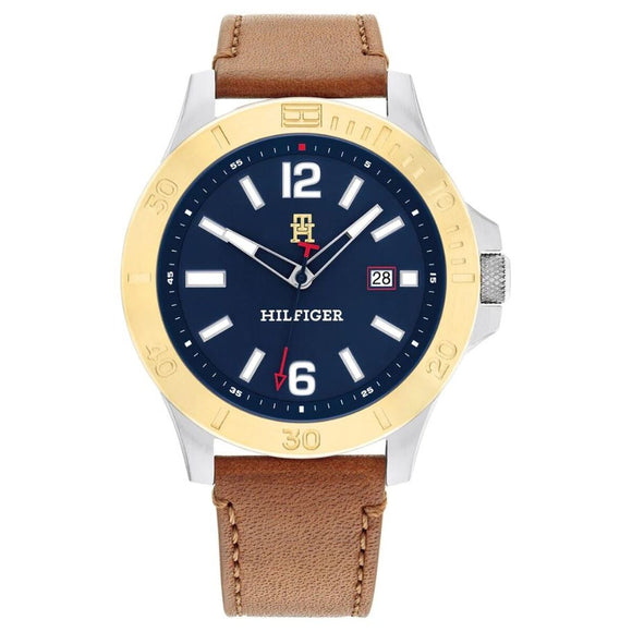 Men's Watch Tommy Hilfiger 1710529 Brown (Ø 46 mm)-0