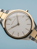 Bering Watch 17231-704 Quartz 10 ATM Sapphire Glass SS Gold Case Bracelet Official Box