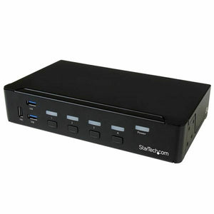 KVM switch Startech SV431DPU3A2 4K Ultra HD USB 3.0 DisplayPort-0