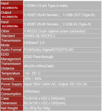 Vivolink VL120021 KVM Extender Transmitter and Receiver