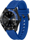 Lacoste Watch 2011262 Gent Quartz 5 ATM Mineral Case 46 Mm