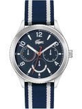 Lacoste Watch 2011290 Gent Quartz 5 ATM Mineral Glass 46 mm Official Box